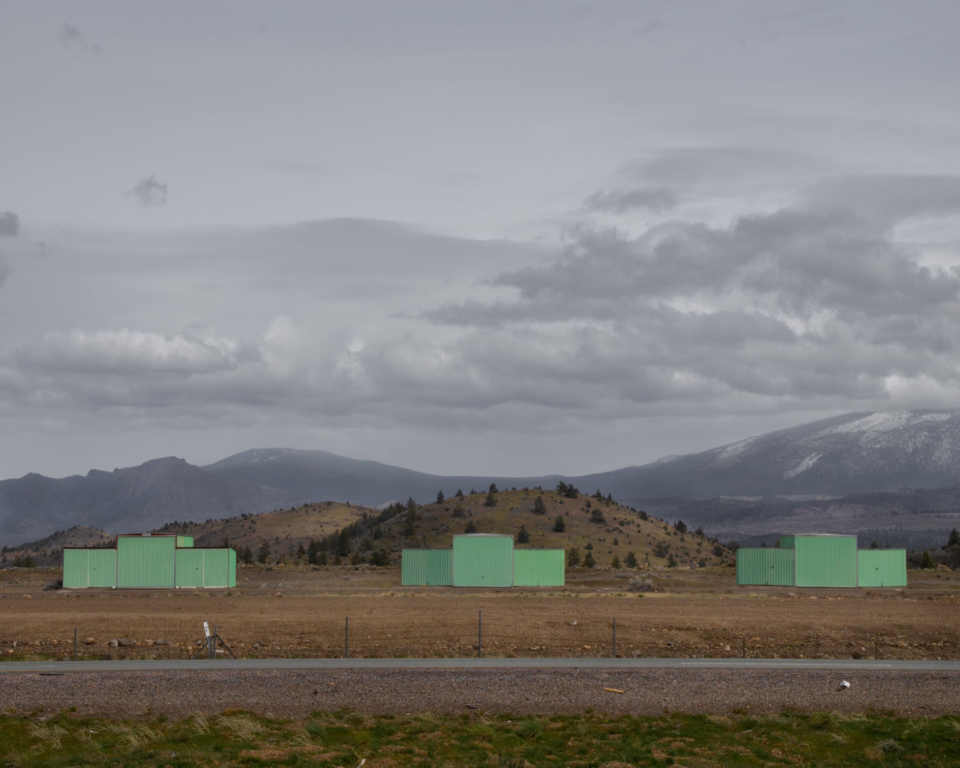 Three Structures, By The Roadside